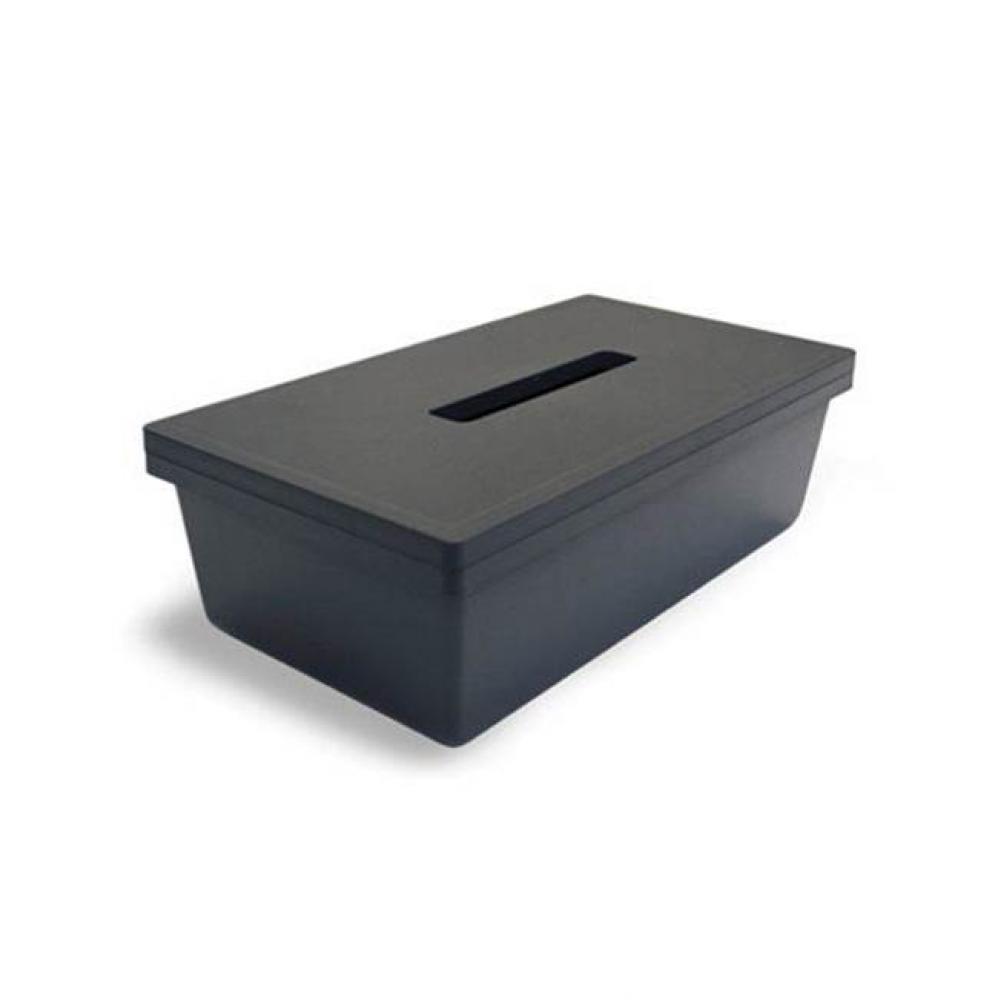 Organization kit for 45-Degree, Fenix + 51 collection vanity drawers: 1 tissue box; 6 1/4'&ap