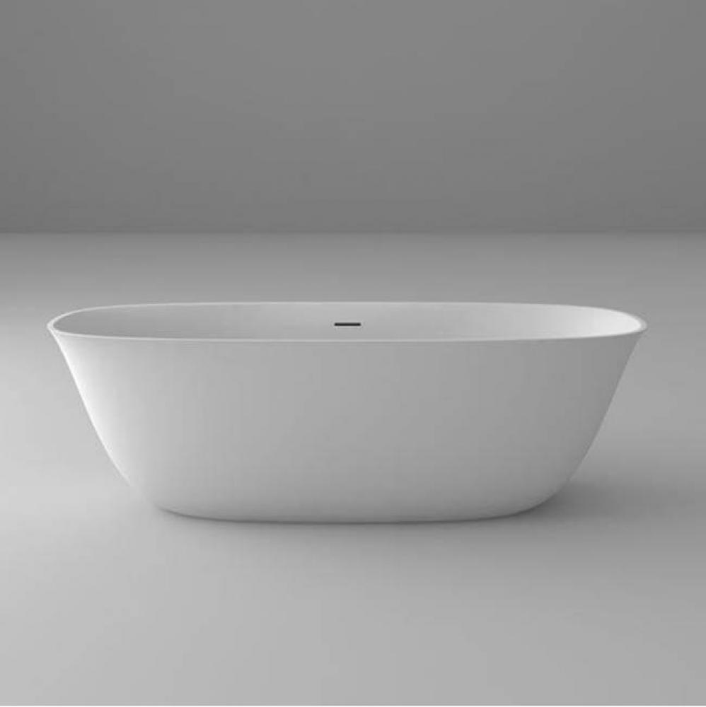 luna 1 blu stone™ freestanding oval tub