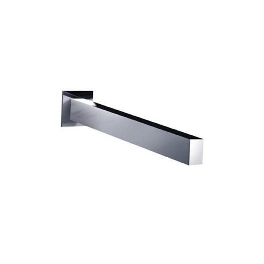 opus 2 in-wall bathtub filler, square trim L. 9''/230mm