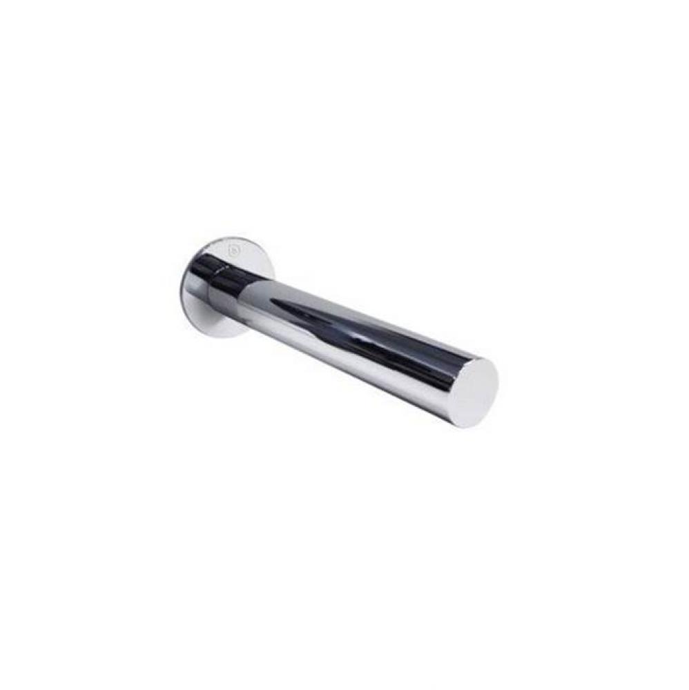 pure 2 in-wall bathtub filler, round trim