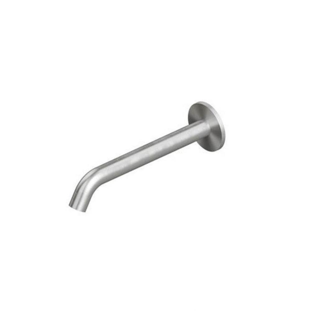 Wall mount spout; Ø2-1/2'' x 8-1/4''L; AS