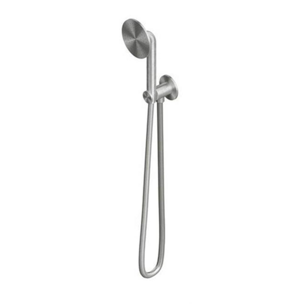 Round Handshower w wall union; AS