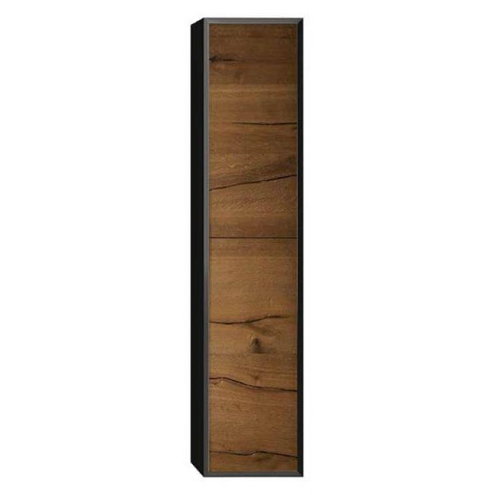 45-Degree Fenix Wall Cabinet W/O door panels; 13 3/4'' W x 63''H x 13 3/4&apos