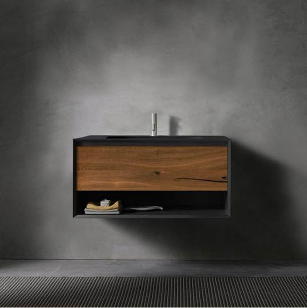 45-Degree And Fenix Collection Up V2 Series 900, Wall-Mount Vanity, Drawer Panel Only; Corda Matte