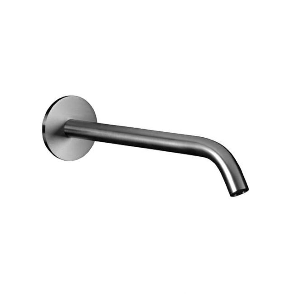 Inox Stainless Steel Wall-Mount Basin Spout 7 3/4'' L, Satin Finish