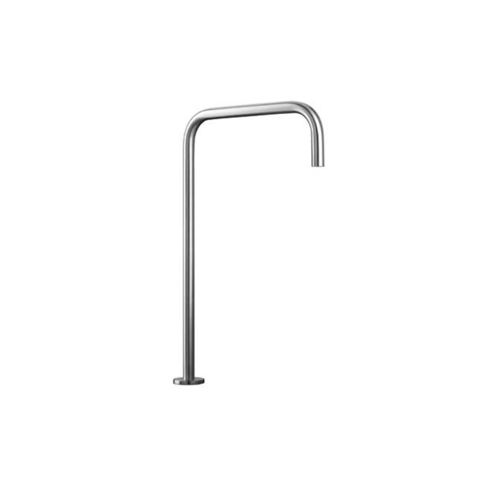 Inox Stainless Steel Deck-Mount Basin Spout 11 3/4'' H, Satin Finish