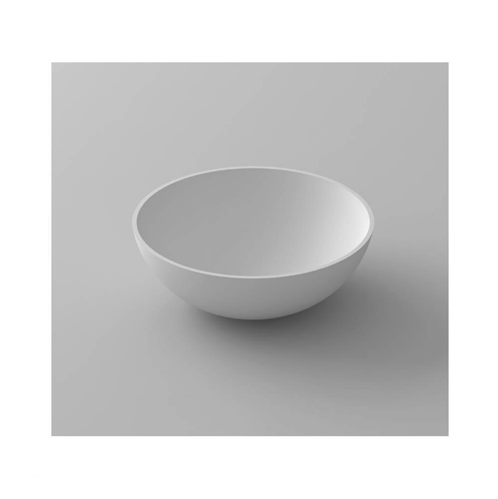 Coco Blu Stone™ Round Countertop Vessel Basin, Limestone Matte; 16'' Dia X 6'&apo