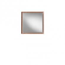 Blu Bathworks F45M1-0700-01M - 45-Degree & Fenix collection 700 mirror w/LED lighting; 27 1/2''W x 27 1/2'&apo