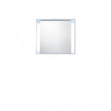 Blu Bathworks F51M1-0700-01M - 51 collection mirror w/LED lighting; 27 1/2''W x 25 1/4''H x 5''D; W