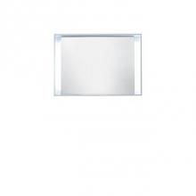 Blu Bathworks F51M1-0900-01M - 51 collection mirror w/LED lighting; 35 1/2''W x 25 1/4''H x 5''D; W