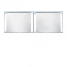 Blu Bathworks F51M1-1800-01M - 71'' Double Box Frame Led Mirror