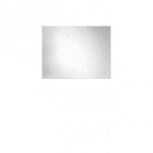 Blu Bathworks F51M2-0900 - 51 collection frameless mirror w/LED lighting; 35 1/2''W x 27 1/2''H 1'&a