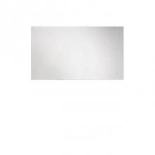 Blu Bathworks F51M2-1200 - 51 collection frameless mirror w/LED lighting; 47 1/4''W x 27 1/2''H x 1'