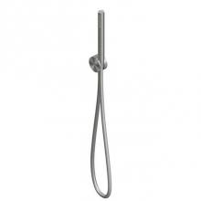 Blu Bathworks 1466-AS - Round Handshower w wall union; AS