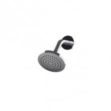 Blu Bathworks QSH-0030-AS - Wall showerhead adj. ABS head; Ø4''; AS