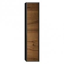 Blu Bathworks FXW1-1600-01M - 45-Degree Fenix Wall Cabinet W/O door panels; 13 3/4'' W x 63''H x 13 3/4&apos