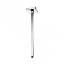 Blu Bathworks TA500S - brass ceiling mount square shower arm