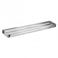 Blu Bathworks Y5T141 - luxa 24'' double towel bar