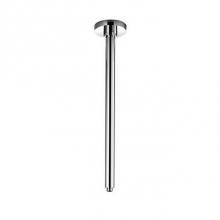 Blu Bathworks TA500R - brass ceiling mount round shower arm