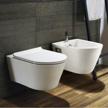 Blu Bathworks LW6030A - Coco 3/6L / 0.8/1.6G Dual Flush, Wall Mounted Elongated Toilet 21.25'' X 14.25'&apo