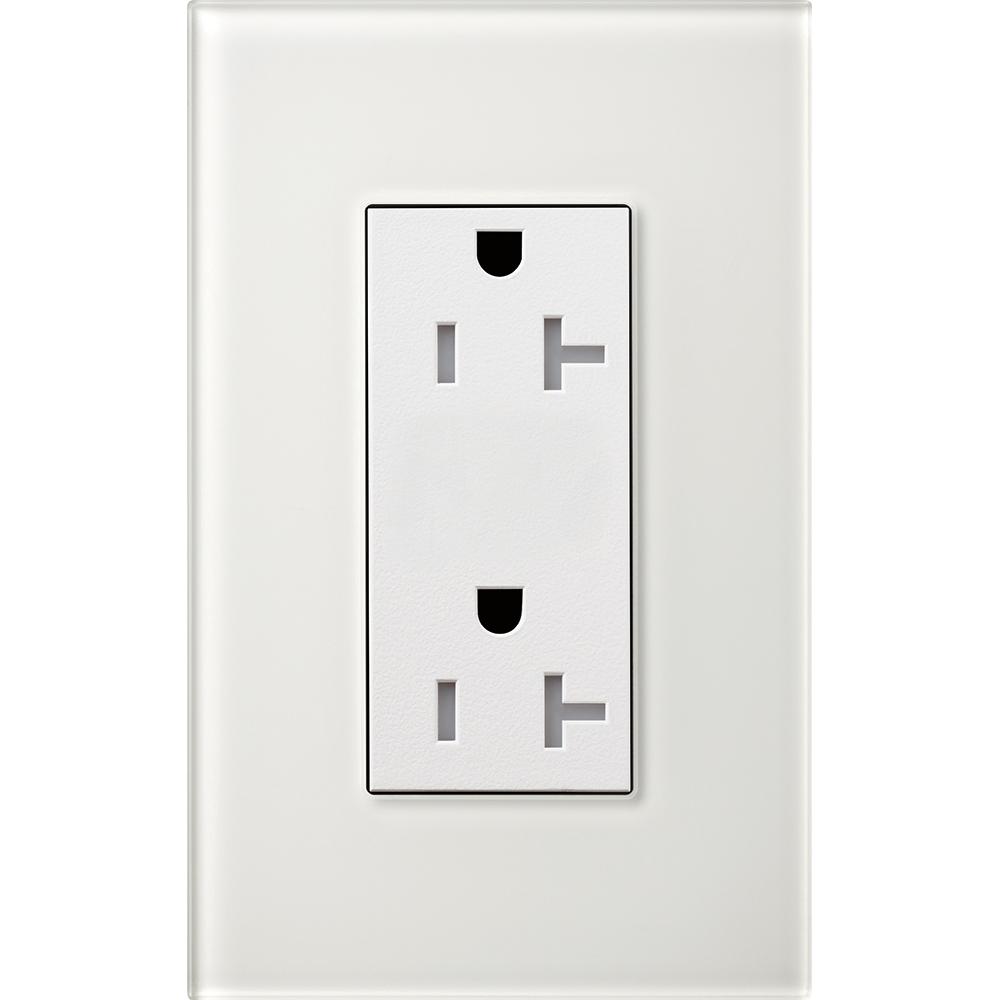 DUPLEX 20A TR RECEPTACLE CWH FP