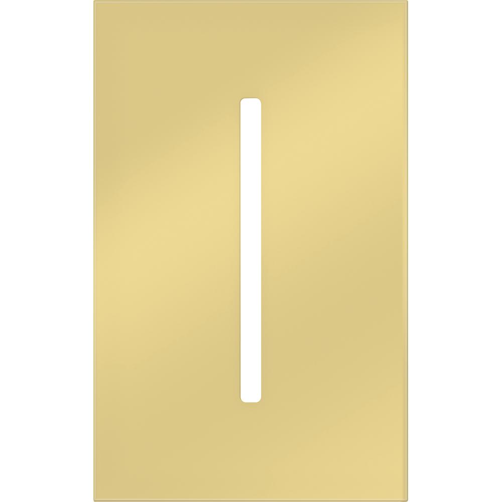 NEW ARCH WP - GRAFIKT 1GANG BRIGHT BRASS