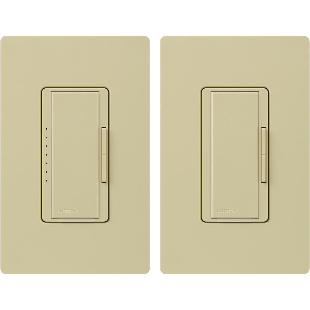 MAESTRO LED+ REMOTE KIT IVORY WALLPLATE
