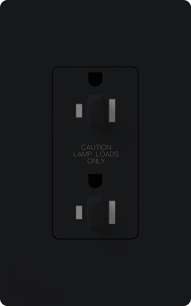 NOVAT 15A TPR RSIST DUAL DIM RCPT BL CSA