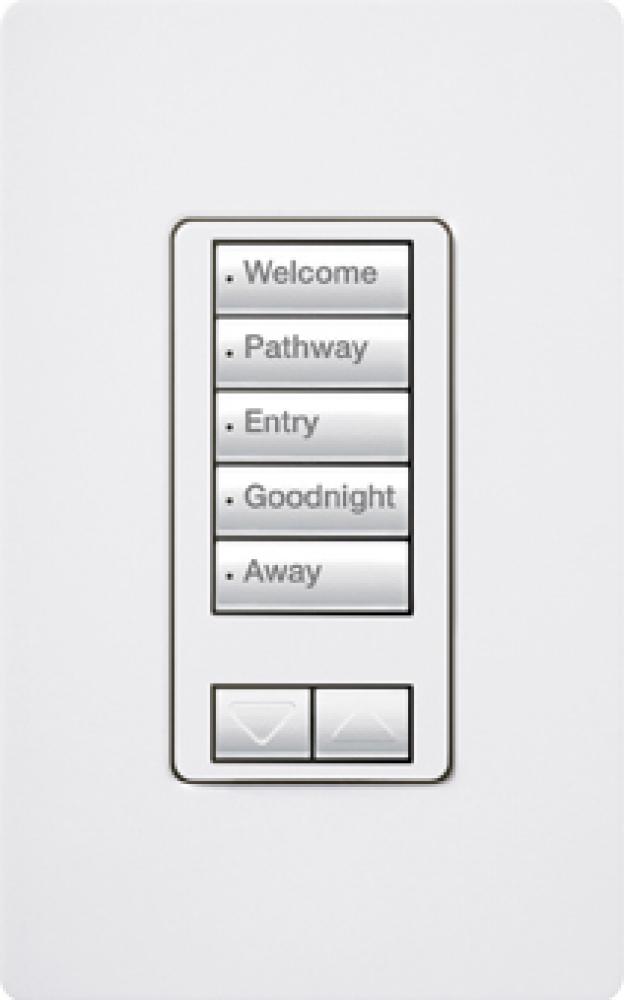 RA2 5BRL WALL KEYPAD PALLADIUM