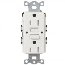 Lutron Electronics CAR-15-GFST-WH - CA 15A GFCI SELF TESTING RECEPTACLE WH