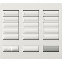 Lutron Electronics LFK-T15RL-SW - LARGE 15 BUTTON FACEPLATE KIT SW