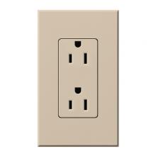 Lutron Electronics NTR-15-TR-TP - NT 15A TAMPER RESIST RECP TAUPE