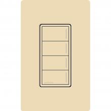 Lutron Electronics RRST-W4B-IV - RA3 4B SUNNATA KEY IV