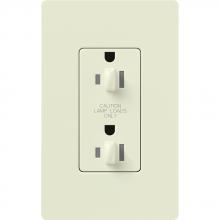 Lutron Electronics SCR-15-DDTR-BI-C - SATIN 15A TPR RSIST DUAL DIM RCPT BI CSA