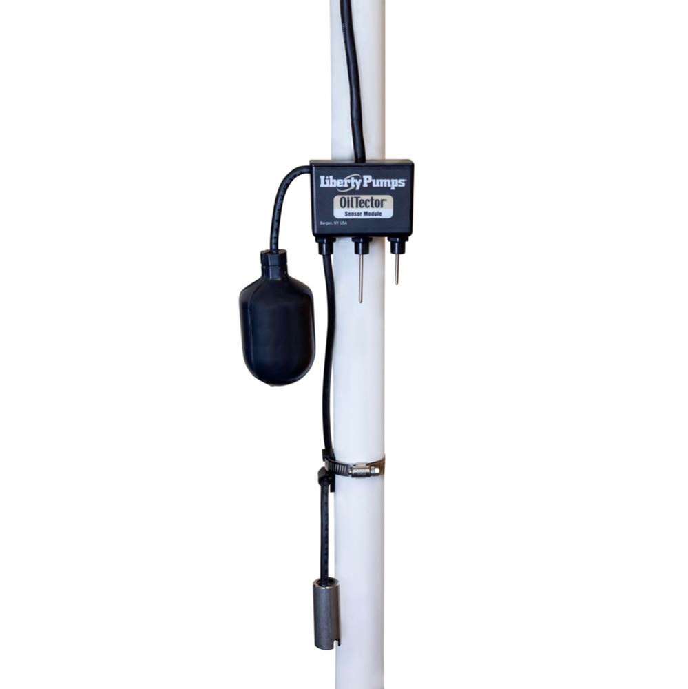 OilTector control with alarm, 230V, with variable length probe