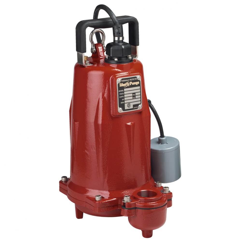 Fl102A-2 1 Hp Effluent Pump With 25'' Power Cord