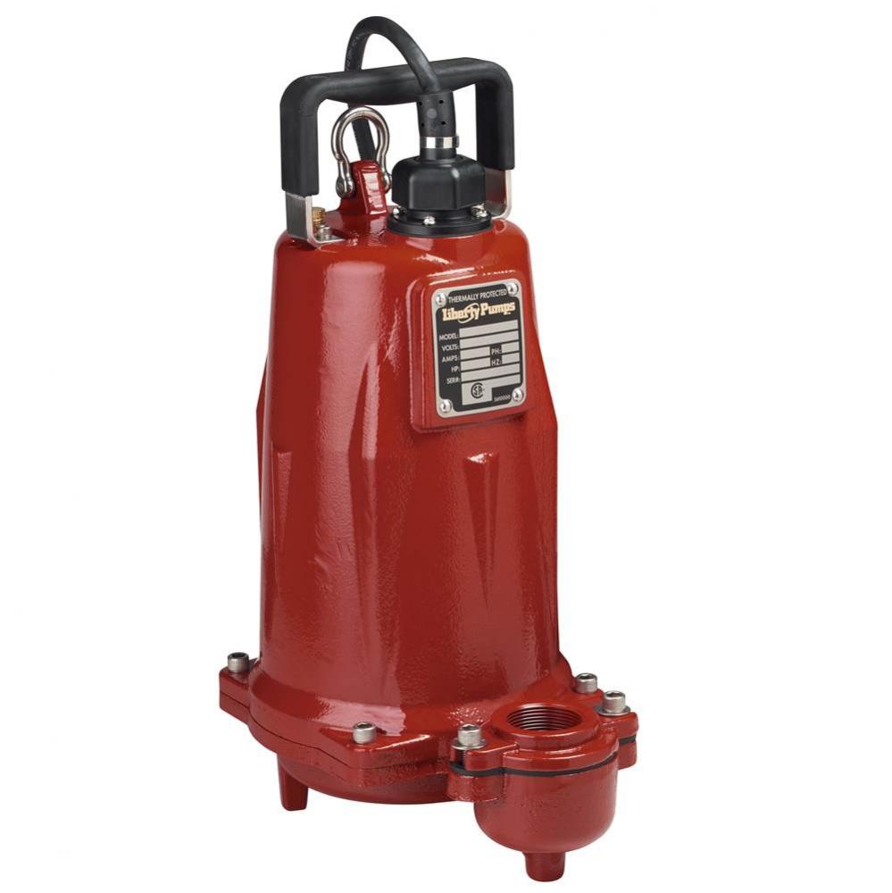 Fl205M-5 2 Hp Effluent Pump With 50'' Power Cord