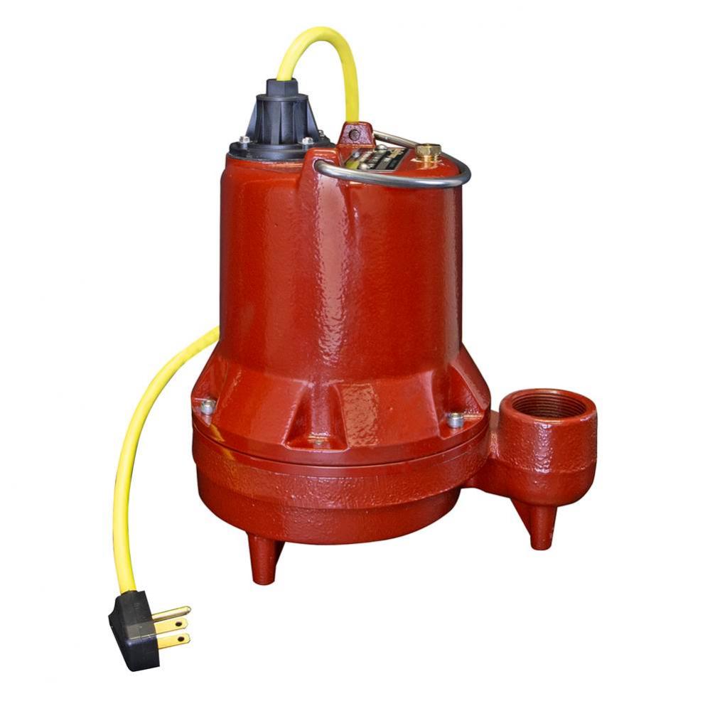 Ht41M 4/10 Hp Sump Pump With 10'' Power Cord