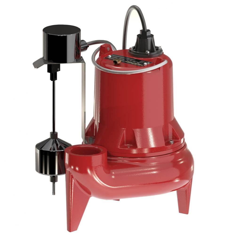 Le41Av-2 4/10 Hp Sewage Pump With 25'' Power Cord