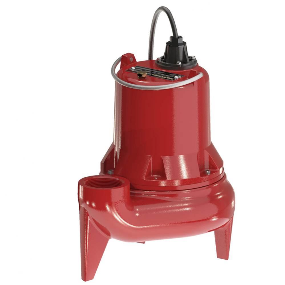 Le52M-2 1/2 Hp Sewage Pump With 25'' Power Cord