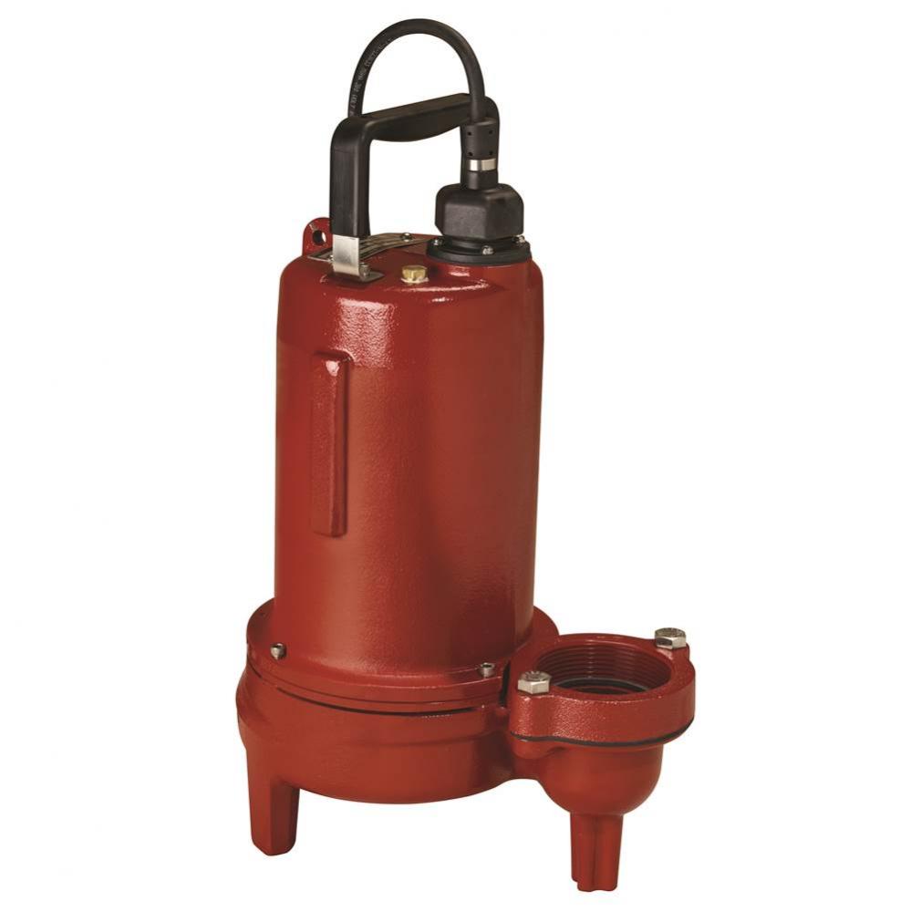 Le103M2-3 1 Hp Sewage Pump With 35'' Power Cord