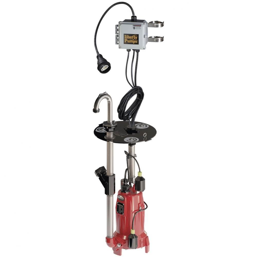 Lsg202-Rex 2 Hp Omnivore Grinder Pump With 25'' Power Cord