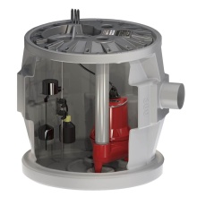 Liberty Pumps P382XLE41V - 4/10 hp, Simplex Sewage Package, 1 PH, 115V, 2'', Discharge, 10' Stack, 10' co