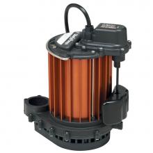 Liberty Pumps 237HV-2 - 1/3 hp, Submersible Sump Pump, Polyp/aluminum, VMF vertical magnetic float, 230V with 25'&apo
