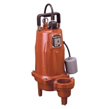 Liberty Pumps LEH203M3-5 - 2 hp, Sewage Pump, 3 PH, 208-230V, 50' Cord, 3'' Discharge, Manual