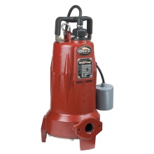 Liberty Pumps LSGX202A - 2 hp, Two-stage Grinder Pump, 1 PH, 208-230V, 25' Cord, 1-1/4'' Discharge, Auto