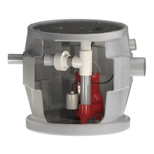 Liberty Pumps P382LE52SD-2 - 1/2 HP, Simplex Sewage Package, 1 PH, 208-230V, 2'' Side Discharge, 25' cord