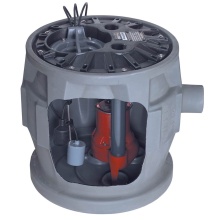 Liberty Pumps P382LE41-2 - 4/10 HP, Simplex Sewage Package, 1 PH, 115V, 2'' Discharge, 25' cord