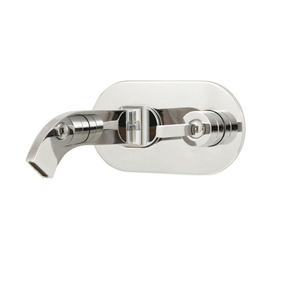 39529 Cut Wallmount Lav. Faucet