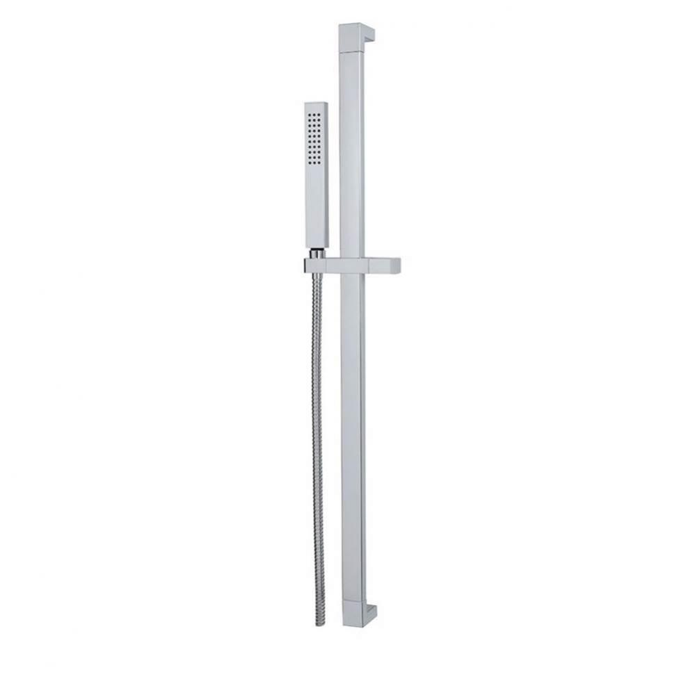 12794 Complete Square Shower Rail - 1 Function